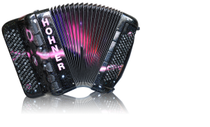 Menu de Nouvel-An accordéon