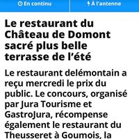 Le Domont sacré plus belle terrasse